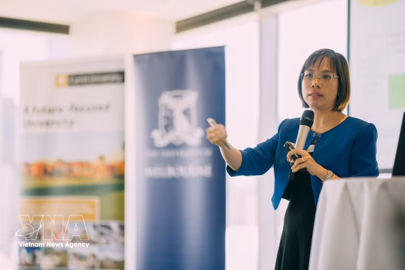 Associate Professor Duong Thi Hong Lien, Vice President for ESG and Sustainability at the Vietnam-Australia Scholars and Experts Association. (Photo: VNA)