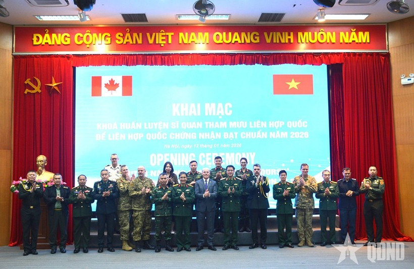 Delegates at the opening ceremony of the UNSOC 2026. (Photo: qdnd.vn)