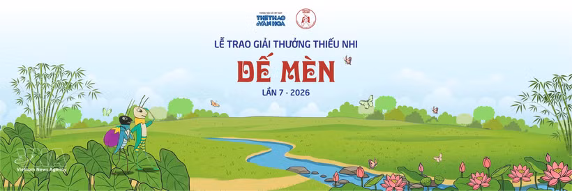 The De Men Children’s Awards ceremony will take place on May 22 afternoon at the Vietnam National Fine Arts Museum. (Photo: VNA)