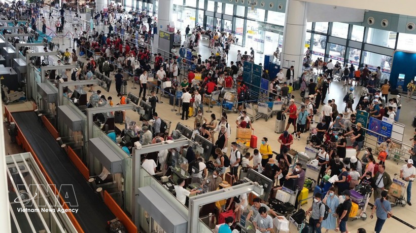 More than 4.1 million air passengers are forecast during the peak travel period of the Lunar New Year 2026. (Photo: VNA)