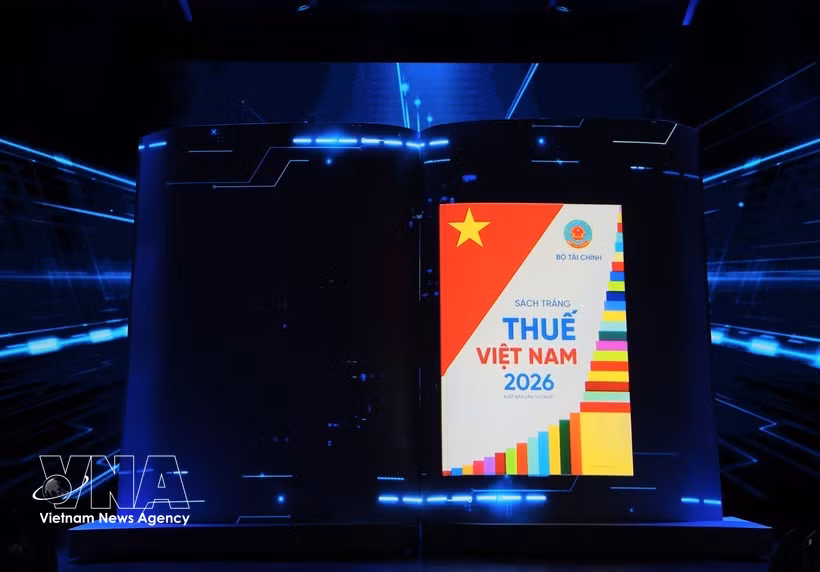 The Taxation Department officially launches the White Book on Vietnam Taxation 2026 on May 12. (Photo: VNA)