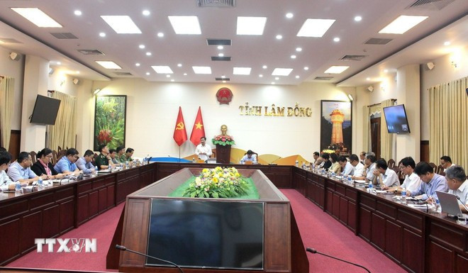 Lam Dong province convenes a meeting to review anti-IUU fishing efforts on January 27, 2026. (Photo: VNA)