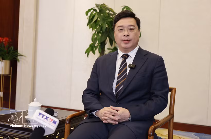 Wei Tao, Deputy Secretary of the Party Committee and Chairman of the Guangxi Zhuang Autonomous Region (Photo: VNA)