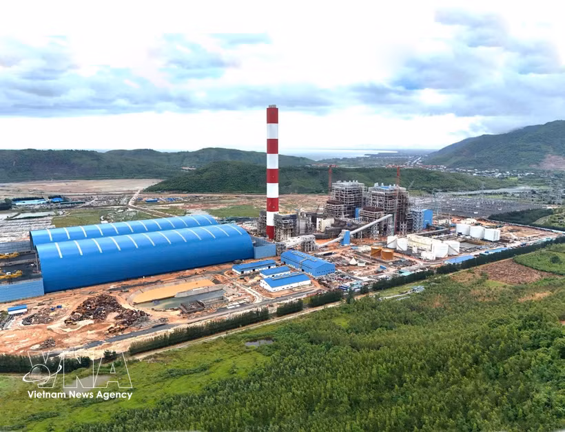 The Quang Trach 1 Thermal Power Plant project is one of the key power generation projects under Vietnam’s national power development plan, contributing to national energy security. (Photo: VNA)