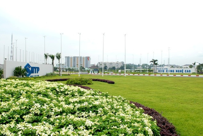 In 2025, the Saigon High-Tech Park (SHTP) reports an estimated production value reaching about 23 billion USD. (Photo: shtp.hochiminhcity.gov.vn)