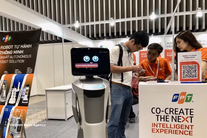 A booth at the IEAE 2026 in Ho Chi Minh City. (Photo: VNA)