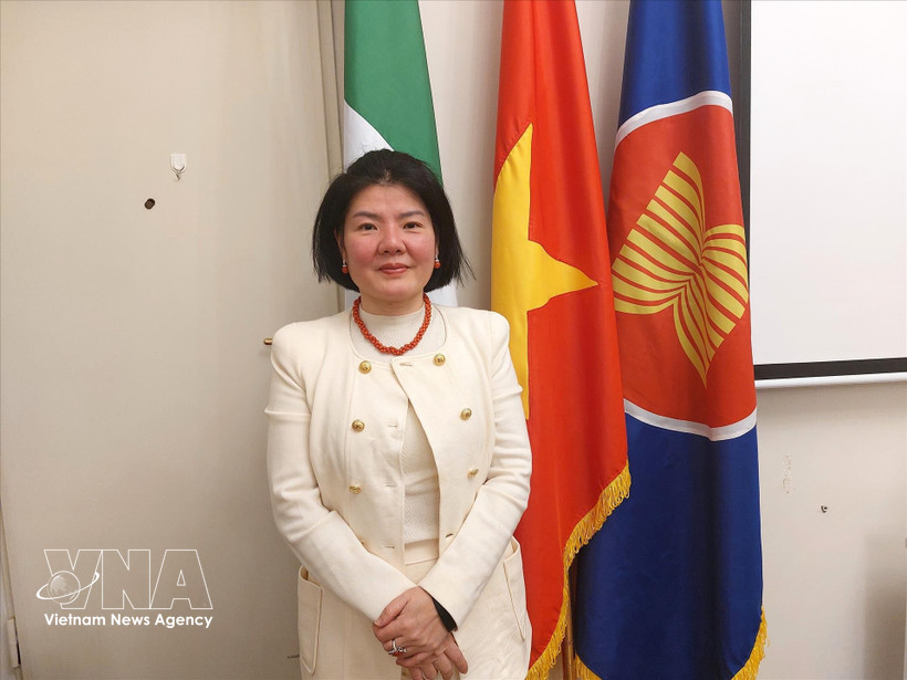 Vietnam’s Trade Counsellor in Italy Duong Phuong Thao. (Photo: VNA)