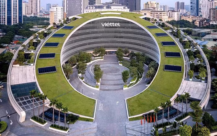 The headquarters of the Viettel Military Industry and Telecoms Group (Photo: Viettel)