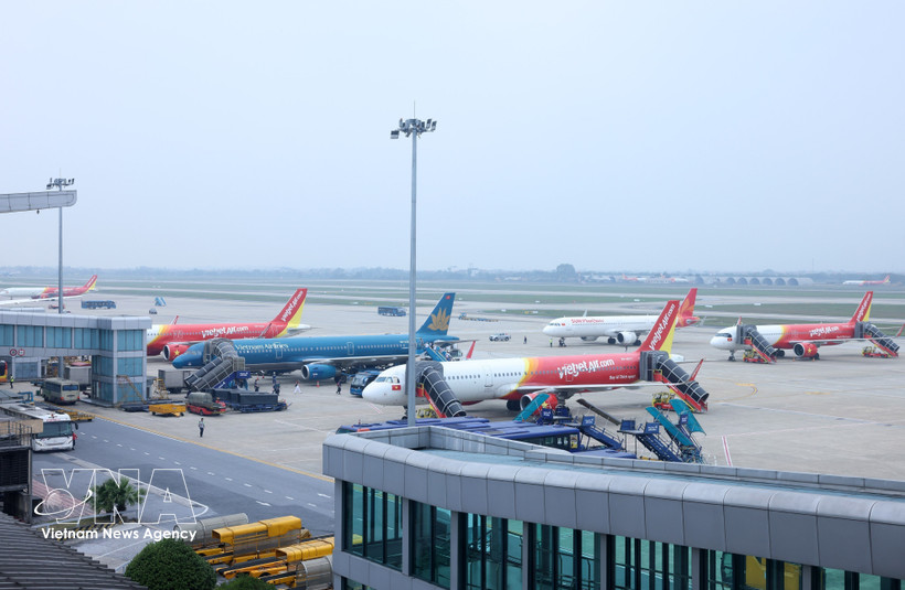 Noi Bai International Airport ranks 71st among the world’s 100 best airports. (Photo: VNA)