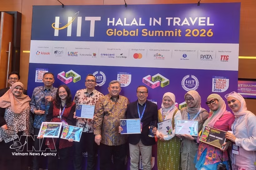 Many travel companies have been granted halal certifications. (Photo: VNA)