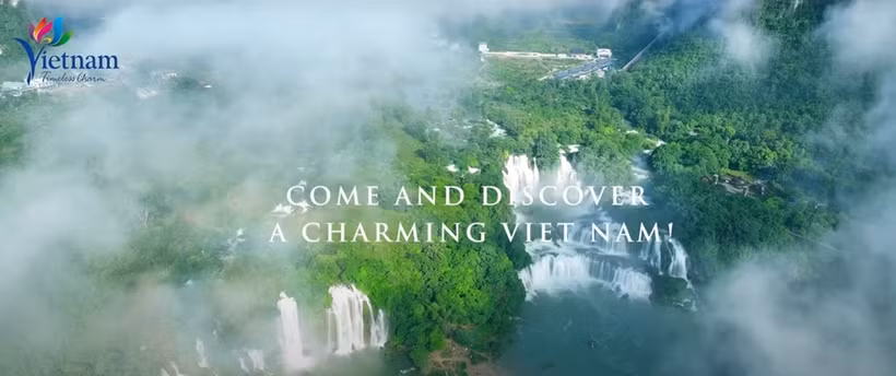 An image promoting Vietnam’s destinations on CNN International in late 2024.