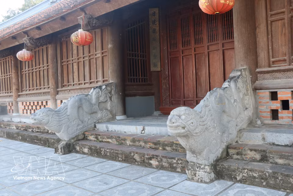 The pagoda, featuring many ancient architectural elements, is planned to become a tourist destination. (Photo: VNA)