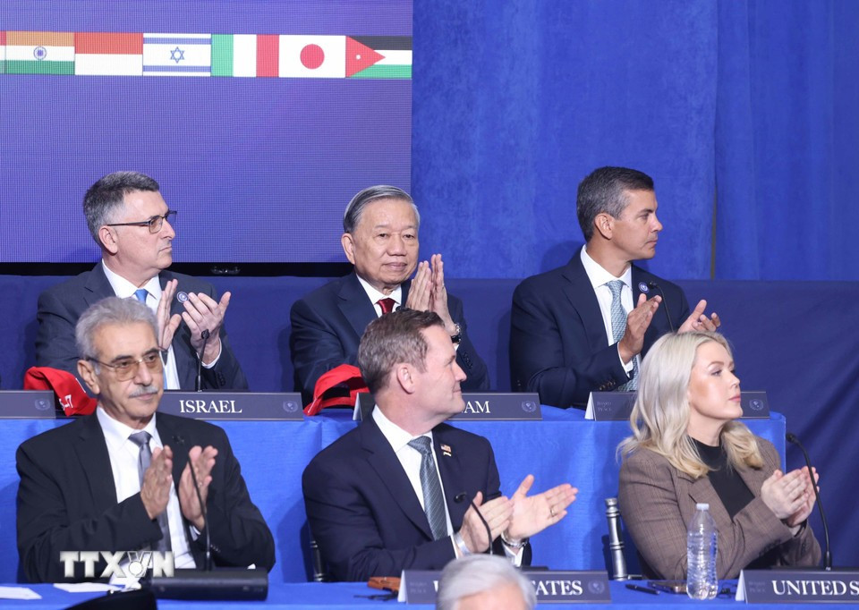 Party General Secretary To Lam attends inaugural meeting of Gaza Board of Peace. (Photo: VNA)