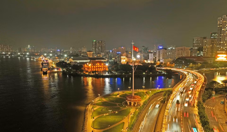 The Nha Rong Wharf on the Saigon river. (Photo: VNA)