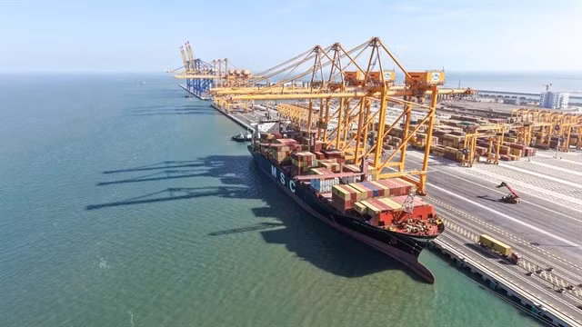 Hai Phong Port (Photo: VNA)