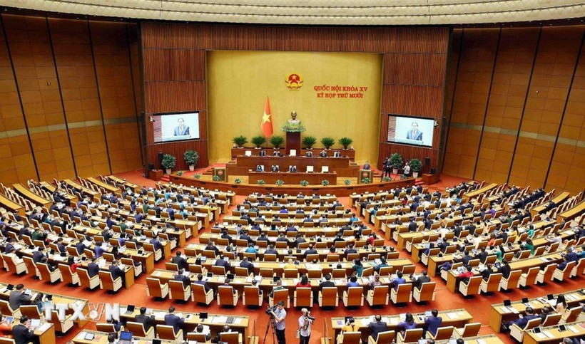An overview of the 15th National Assembly's 10th session. (Photo: VNA)