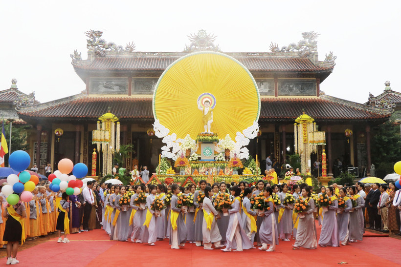 The Vesak Day 2025 Celebration in Hue city (Photo: VNA)