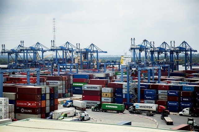 Tan Cang Saigon - the most modern and largest port in Vietnam. (Photo: VNA)