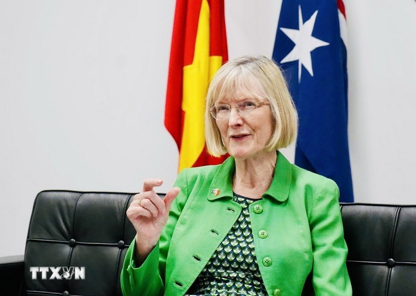 Australian Ambassador to Vietnam Gillian Bird (Photo: VNA)