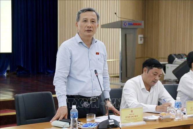Le Quang Huy has been relieved from his duties as a deputy of the 15th National Assembly. (Photo: VNA)