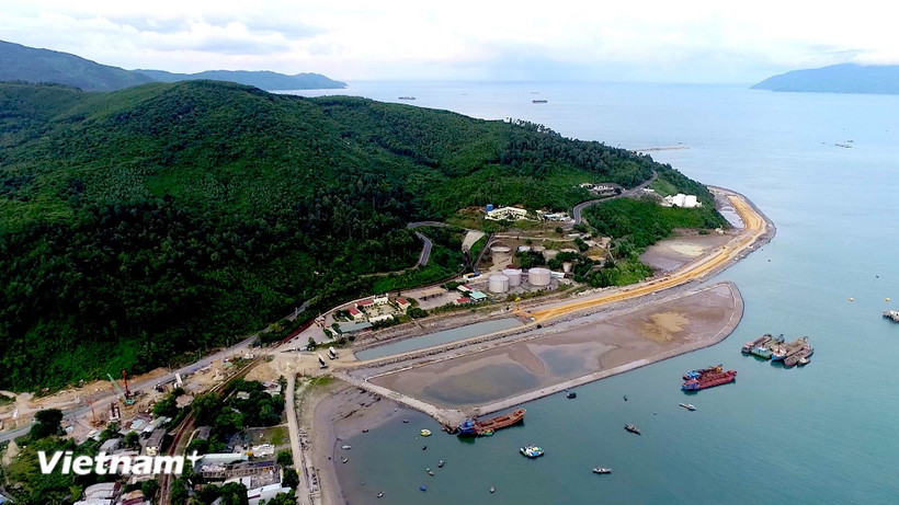 Lien Chieu port in Da Nang (Photo: VietnamPlus)