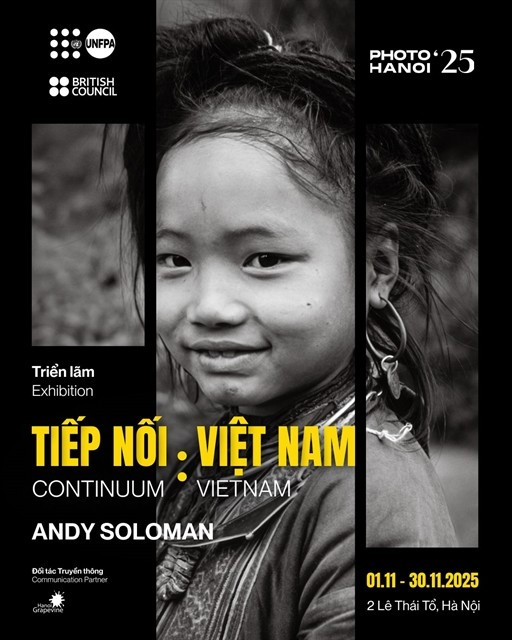 A solo exhibition by Andy Soloman will open in Hanoi on November 1. (Photo: Hanoi Grapevine) 