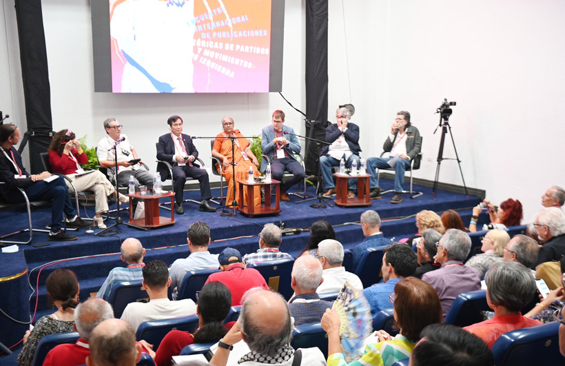 At the 3rd International Meeting of Theoretical Publications of Left-wing Parties and Movements (Photo: VNA)