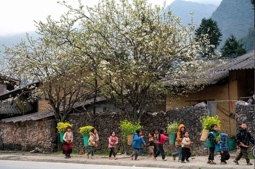 By 2030, Vietnam strives to raise average income of ethnic minority people to at least half of the national average. (Photo: VNA)