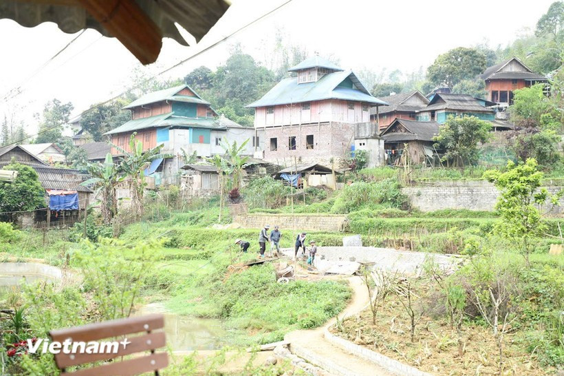 Heading towards the finish line of eliminating temporary and dilapidated houses. (Photo: VietnamPlus)
