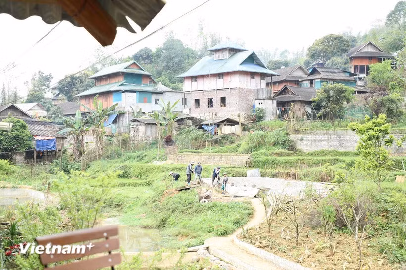 Heading towards the finish line of eliminating temporary and dilapidated houses. (Photo: VietnamPlus)