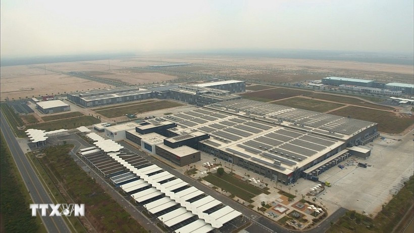 The Lego plant in Binh Duong province. The recent increase in capital flow by Nordic companies shows significant interest in long-term operations in Vietnam. (Photo: VNA)