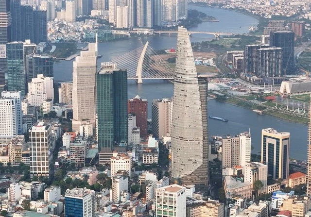 A view of HCM City, which aims to develop an investment and innovation startup environment comparable to Singapore’s (Photo: VNA)