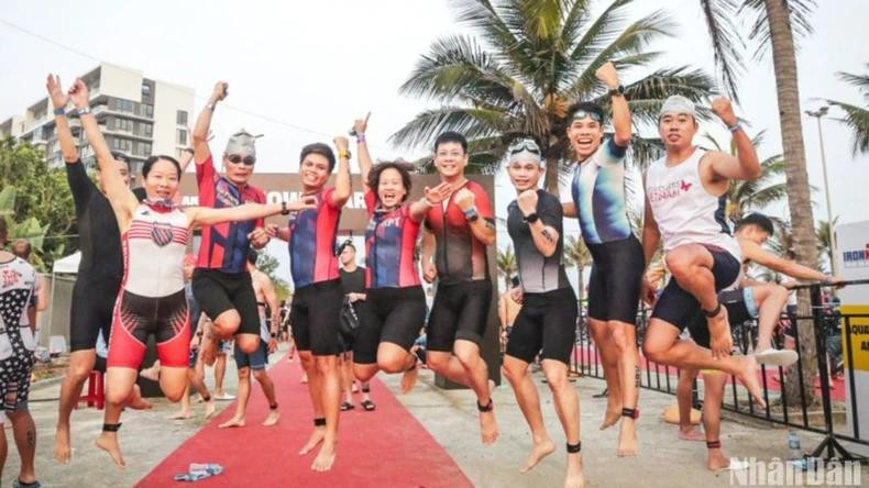 IRONMAN 70.3 Vietnam 2025 marks 10th year of IRONMAN in Vietnam (Photo: nhandan.vn)