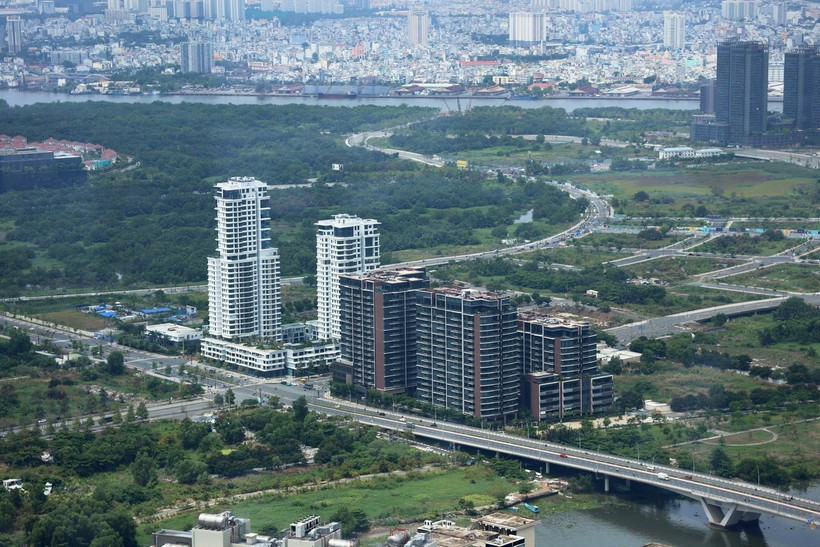 Buildings in Ho Chi Minh City (Photo: VNA)