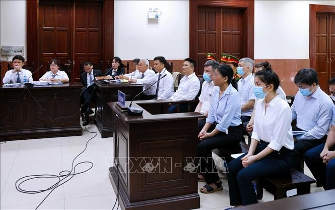 At the the appeal hearing on May 6 (Photo: VNA)