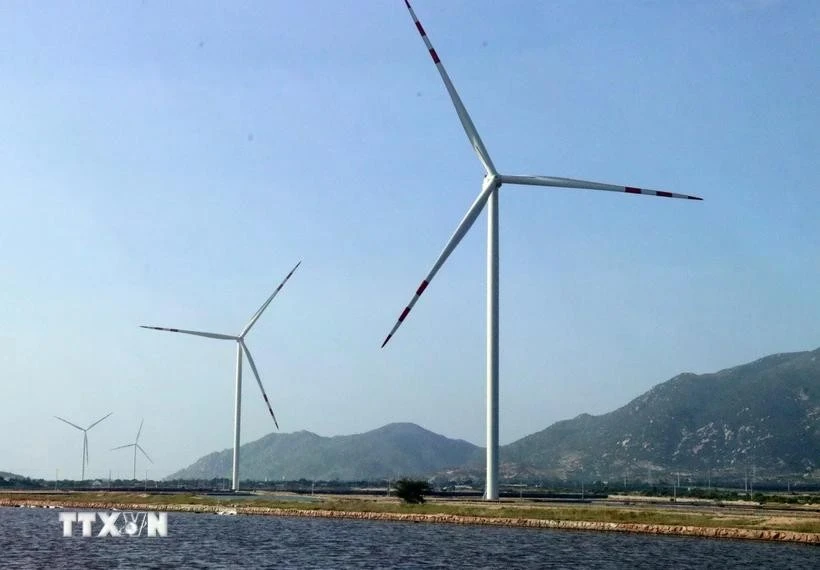 A wind power project in Vietnam (Photo: VNA)