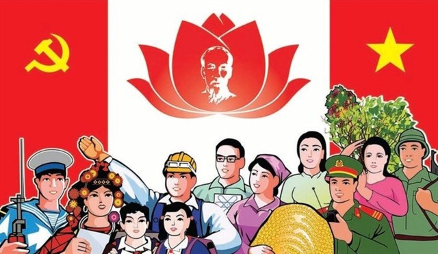 Large posters will be displayed in Vinh to celebrate the national holidays. (Photo: conluan.vn)