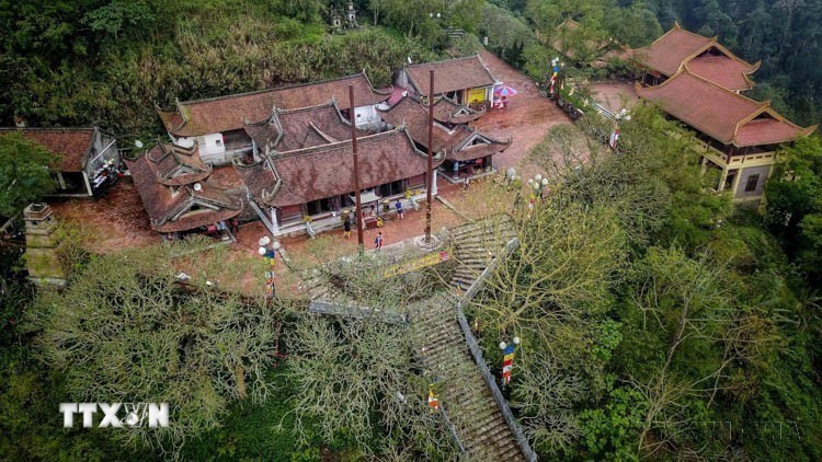 Hoa Yen Pagoda, part of the Yen Tu complex in Quang Ninh province (Photo: VNA)