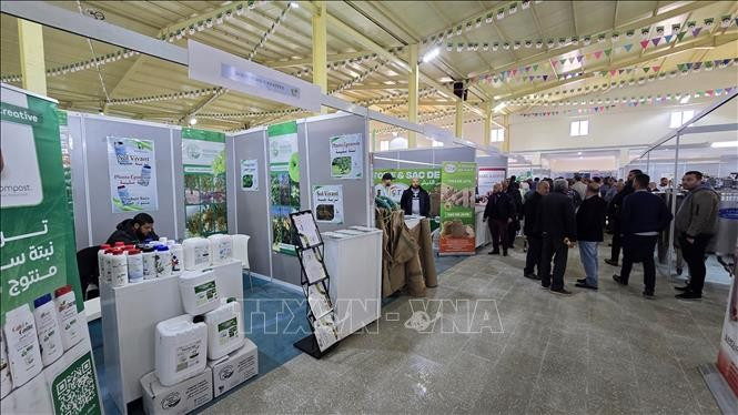 AGRITOUR EXPO 2025 is taking place in Biskra, Algeria, from December 2 to 4. (Photo: VNA)