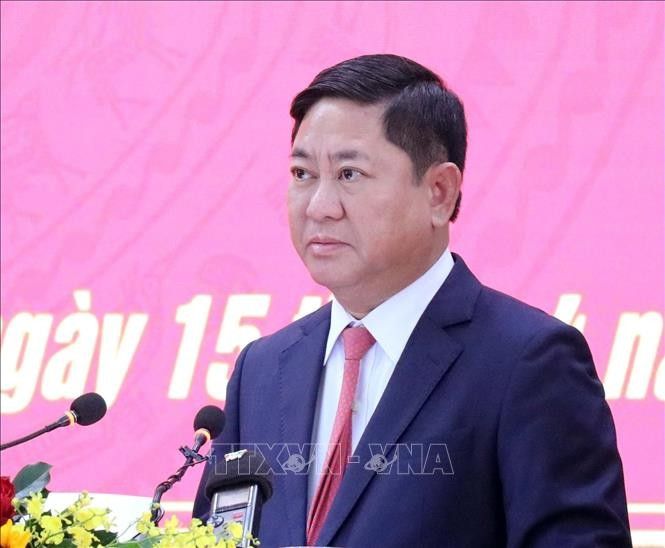 Tran Quoc Nam is relieved of duties as the 15th National Assembly’s deputy (Photo: VNA)