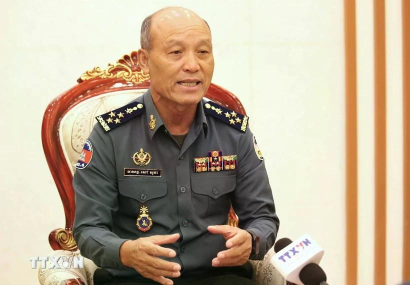 General Sao Sokha, Commander of the Gendarmerie and Deputy Commander-in-Chief of the Royal Cambodian Armed Forces (Photo: VNA)