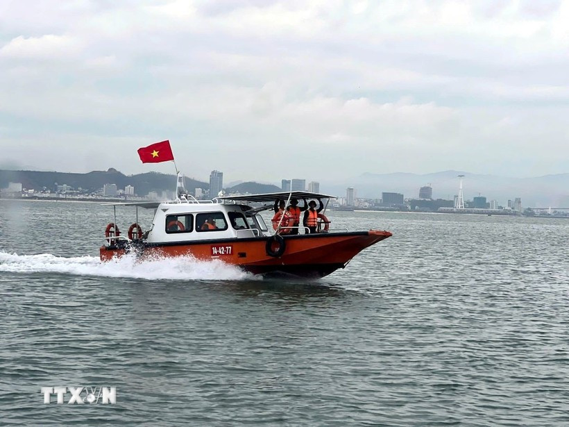 A patrol boat of the Military Command of Quang Ninh province (Photo: VNA)