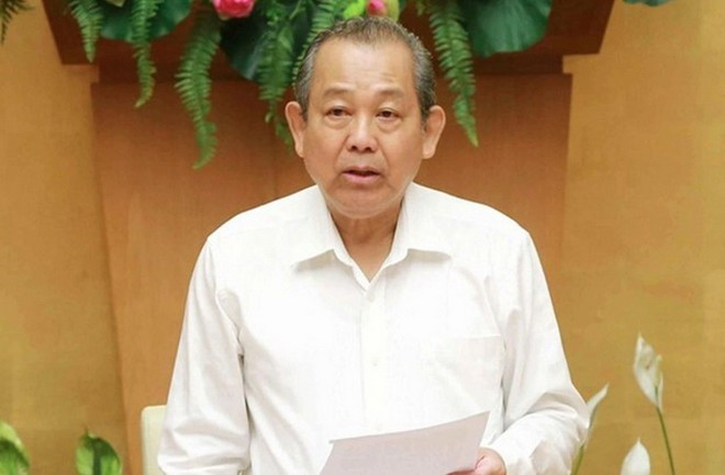Former Politburo member, former permanent Deputy Prime Minister Truong Hoa Binh (Photo: chinhphu.vn)