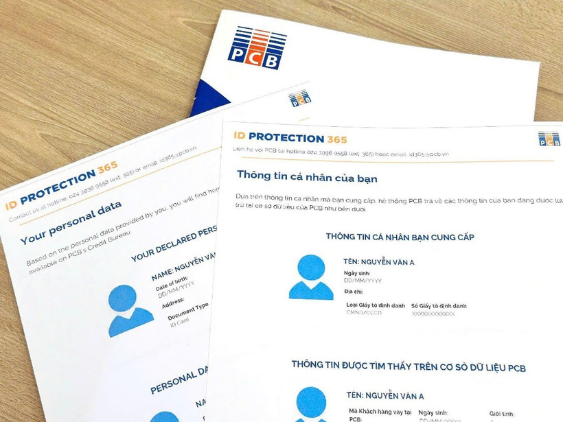 Individuals should proactively monitor their credit data to detect signs of identity theft in a timely manner. (Photo: baodautu.vn) 