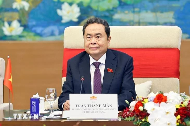 Chairman of the Vietnamese National Assembly Tran Thanh Man (Photo: VNA)