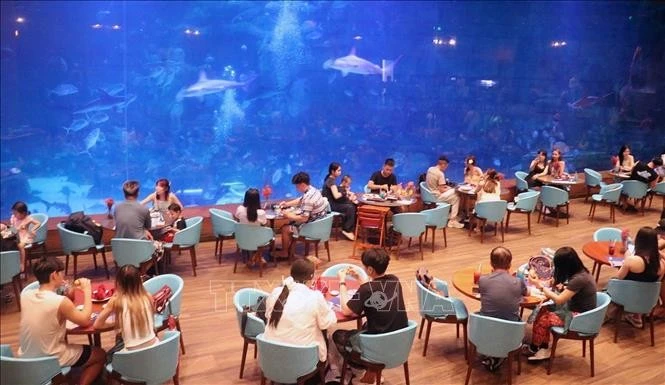 So far this year, Phu Quoc has welcomed about 4.4 million tourist arrivals, including 881,990 foreigners (Photo: VNA)