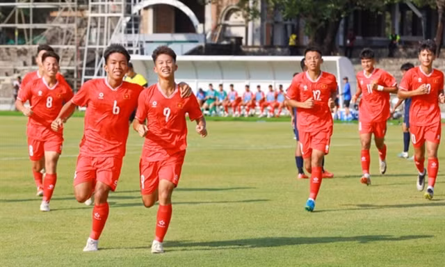 U17 Vietnam team are ready for the AFC U-17 Asian Cup qualification. (Photo: VFF) 