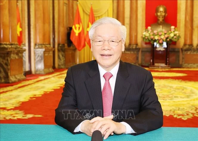 General Secretary of the Central Committee of the Communist Party of Vietnam Nguyen Phu Trong (Photo: VNA)