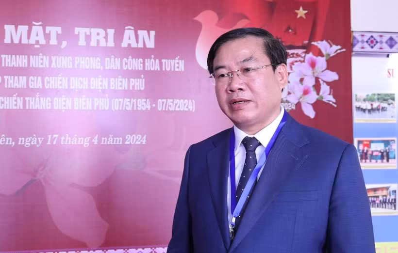 Lo Van Mung, member of the provincial Party Committee’s Standing Board, head of the committee’s Commission for Mass Mobilisation, and Chairman of the provincial Vietnam Fatherland Front (VFF) Committee (Photo: VietnamPlus)