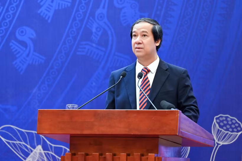 Minister of Education and Training Nguyen Kim Son (Photo: VietnamPlus)